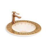 Lena E-3055A Yarım Tezgah Üstü Porselen Lavabo