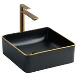 Lena E-4070S Tezgah Üstü Porselen Lavabo
