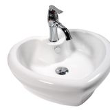 Lena E-4152 Tezgah Üstü Porselen Lavabo