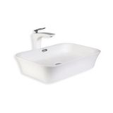 Lena E-4160 Beyaz Tezgah Üstü Lavabo