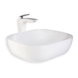 Lena E-4613 Tezgah Üstü Porselen Lavabo