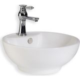 Lena E-5033 Tezgah Üstü Porselen Lavabo