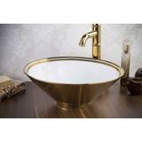 Lena E-8117 Tezgah Üstü Porselen Lavabo