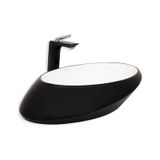 Lena E-8132S Tezgah Üstü Porselen Lavabo