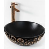 Lena E-9002 Tezgah Üstü Özel Seri Porselen Lavabo