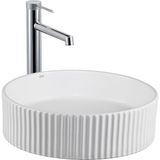 Lena E-W1001MB Beyaz Tezgahüstü Lavabo