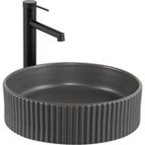 Lena E-W1001MF Mat Füme Tezgah Üstü Lavabo