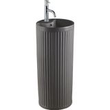 Lena E-W310MF Mat Füme Monoblok Lavabo