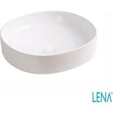 Lena EY-4711 Beyaz Tezgahüstü Lavabo