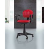 Lena Ofis Sow Personel Çalışma Koltuğu - 104 x 55 x 45 cm - Kırmızı