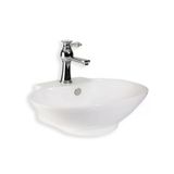 Lena Tezgah Üstü Çanak Lavabo E-4106 Beyaz
