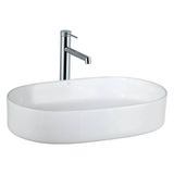 Lena - Tezgah Üstü Lavabo Parlak Beyaz Outlet - E-W1202-