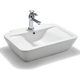 Lena - Tezgah Üstü Porselen Lavabo - E-2251 - Beyaz