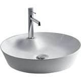 Lena - Tezgah Üstü Porselen Lavabo Outlet - E-4044- - Beyaz