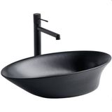 Lena - Tezgah Üstü Porselen Lavabo Siyah Outlet - EH-4610MS-