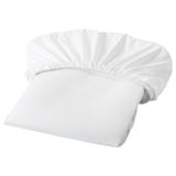 Lenast Bebek Alezi, Beyaz 60X120 Yatak Alezi Lastikli