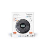 Lenco Cd-340Bk - Bluetooth Ve Dahili Hoparlörlü Taşınabilir Cd/Mp3 Çalar