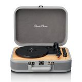 Lenco Classic Phono Tt-114 Gy Gri Hoparlörlü Bluetoothlu Pikap Plak Çalar