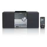 Lenco Kompakt stereo sistemi MC-150, DAB+, FM radyo, CD/MP3 çalar, Bluetooth ve USB, uzaktan kumanda, 2 x 10 W, siyah