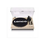Lenco Lbt-188Pı Ahşap Bluetooth Çıkışlı Pikap Bej