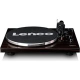 Lenco LBT-345WA Ahşap Ceviz Bluetooth ve Ortofon 2m Kırmızı Kartuşlu Pikap Plak Çalar - Standart