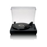 Lenco LS-60BK Ahşap Kasa USB Bağlantılı AT-3600 Audıo Technıca Iğne, Plastik Kapaklı, Bluetooth In/out - Siyah