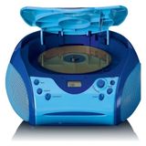 Lenco SCD-24BU Kids - CD Çalarlı Taşınabilir Stereo Fm Radyo - Mavi - MAVİ