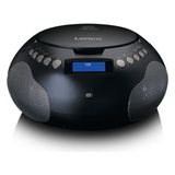 Lenco SCD-341BK - Dab+/ Fm Radyo ve Bluetooth® Özellikli Boombox - Siyah - Siyah
