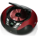 Lenco Scd-37 USB Kırmızı - Taşınabilir Fm Radyo CD ve USB Oynatıcı - Kırmızı