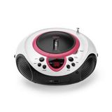 Lenco SCD-38 Pembe Taşınabilir Müzik Seti Radyo CD Çalar MP3 USB
