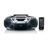Lenco SCD-720SI Bluetooth ve USB Bağlantılı Radyo - CD - Kaset Çalar Taşınabilir Boombox Gümüş