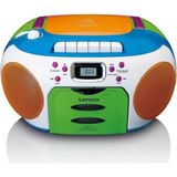 Lenco Scd-971 - Taşınabilir Fm Radyo Cd/Kaset Çalar - Çok Renkli