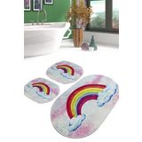 Leno Banyo Halısı Djt 3lü Set