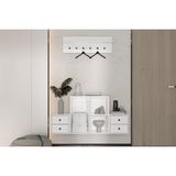 Leno Minimalist 4 Çekmeceli Dresuar Ve Askılık Pnr-Drs-1002