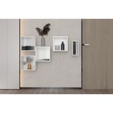 Leno Minimalist Tasarım Açık Raflı Duvar Ünitesi Asma Konsol Ve Dresuar Nrg-Drs-1001