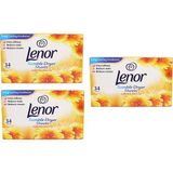 Lenor Yaz Esintisi Çamaşır Kurutma Makinesi Kokulandırıcı ve Yumuşatıcı Kağıt 34 Yaprak x 3 Adet - 20 ml