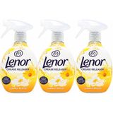 Lenor Yaz Esintisi Ütü Kolaylaştırıcı Kumaş Spreyi 3X500 ml