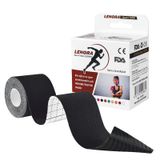 Lenora Kinesiology Bandı Siyah Sporcu Bandı 5 x 5 M