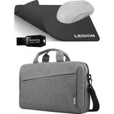 Lenovo 300 Kablosuz Mouse + T210 Notebook Çanta + Legion Mouse Pad + Adata UV100 16GB Flash Bellek - Gri