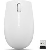 Lenovo 300 Kablosuz Optik Mouse 1000 DPI Ev - Ofis Kullanımı İçin USB Bağlantılı - Siyah