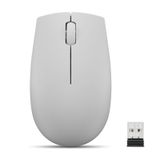 Lenovo 300 Kablosuz / Wireless Compact Mouse, Arktik Gri