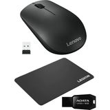 Lenovo 400 Kablosuz Mouse + Lenovo Legion Oyuncu Mouse Pad + Adata 16GB USB Bellek (3’lü Set) – Şık, Kullanışlı ve Uygun Fiyatlı Kombin