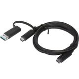 Lenovo 4X90U90618 Hybrid USB-C with USB-A Cable