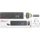 Lenovo 700 Modern Kablosuz Klavye-Türkçe (Multi-Device) GX31S04980 - Siyah