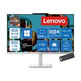 Lenovo A105 24 Aıo Amd Ryzen™ 5 40 Up To 4.3Ghz 16Gb Ddr5 1Tb Ssd Amd Radeon™ 610M 23.8" Fhd (1920X1080) Ips Anti-Glare 250Nıts, Wın11pro Allınone Bilgisayar F0js000jtrp03+Zettausbbellek
