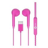 Lenovo EH104C-PR Lecoo Stereo Type-C Pembe Kulak İçi Mikrofonlu Kulaklık