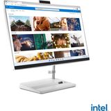 LENOVO F0GH01JCTR, IdeaCentre AIO3 24IAP7 i5-12450H 23,8" FHD Ekran, 16Gb DDR4 Ram, 512Gb SSD, Paylaşımlı Ekran Kartı, Free Dos, All In One PC (Beyaz)