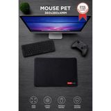 Lenovo Gaming Oyuncu Fare Altlığı Kaymaz Taban Mouse Pad Bk 360*280MM Siyah