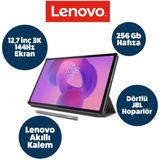 Lenovo Idea Tab Pro Tablet - Dokunmatik 12.7İnç 3K 144Hz Mat Ekran- 8Gb Bellek - 256Gb Depolama - Dolby Atmos® Dörtlü Jbl Hoparlörler + Lenovo T