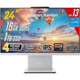 Lenovo Ideacentre 24IRH9 Intel Core I5-13420H 16GB 1tb 23.8 Fhd Freedos Beyaz All In One Bilgisayar